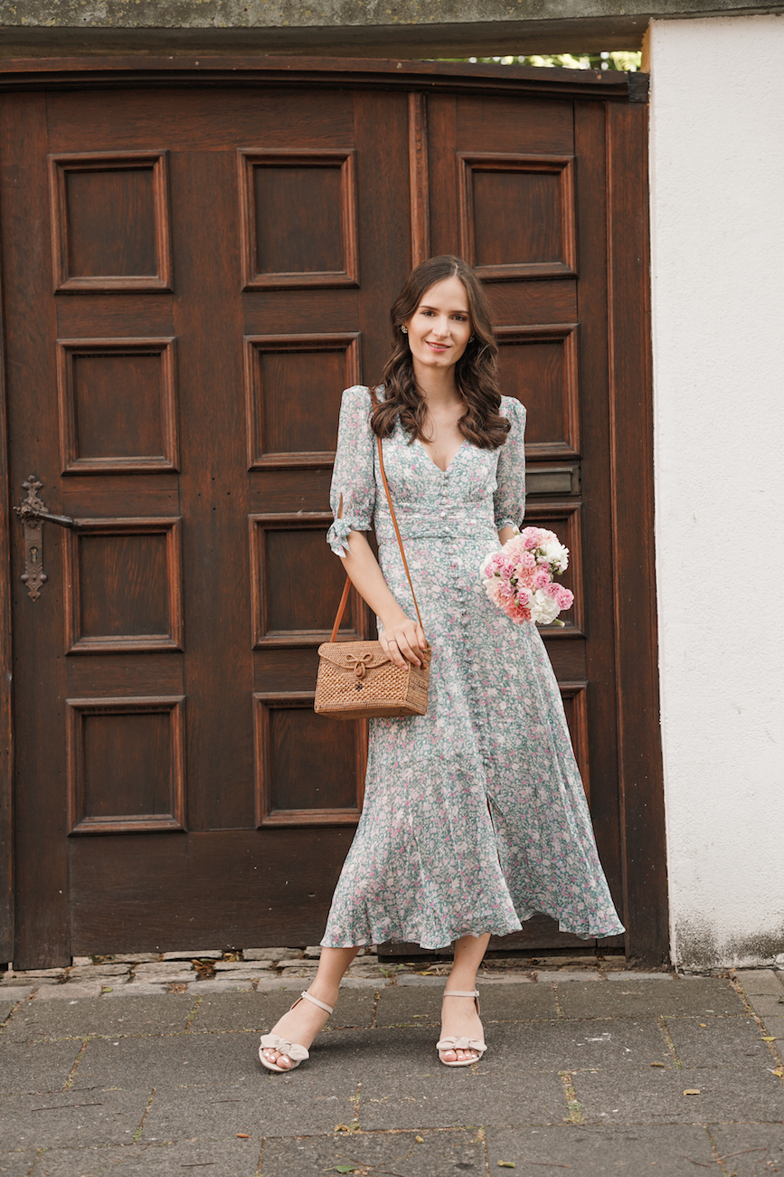 Floral 2024 dress look