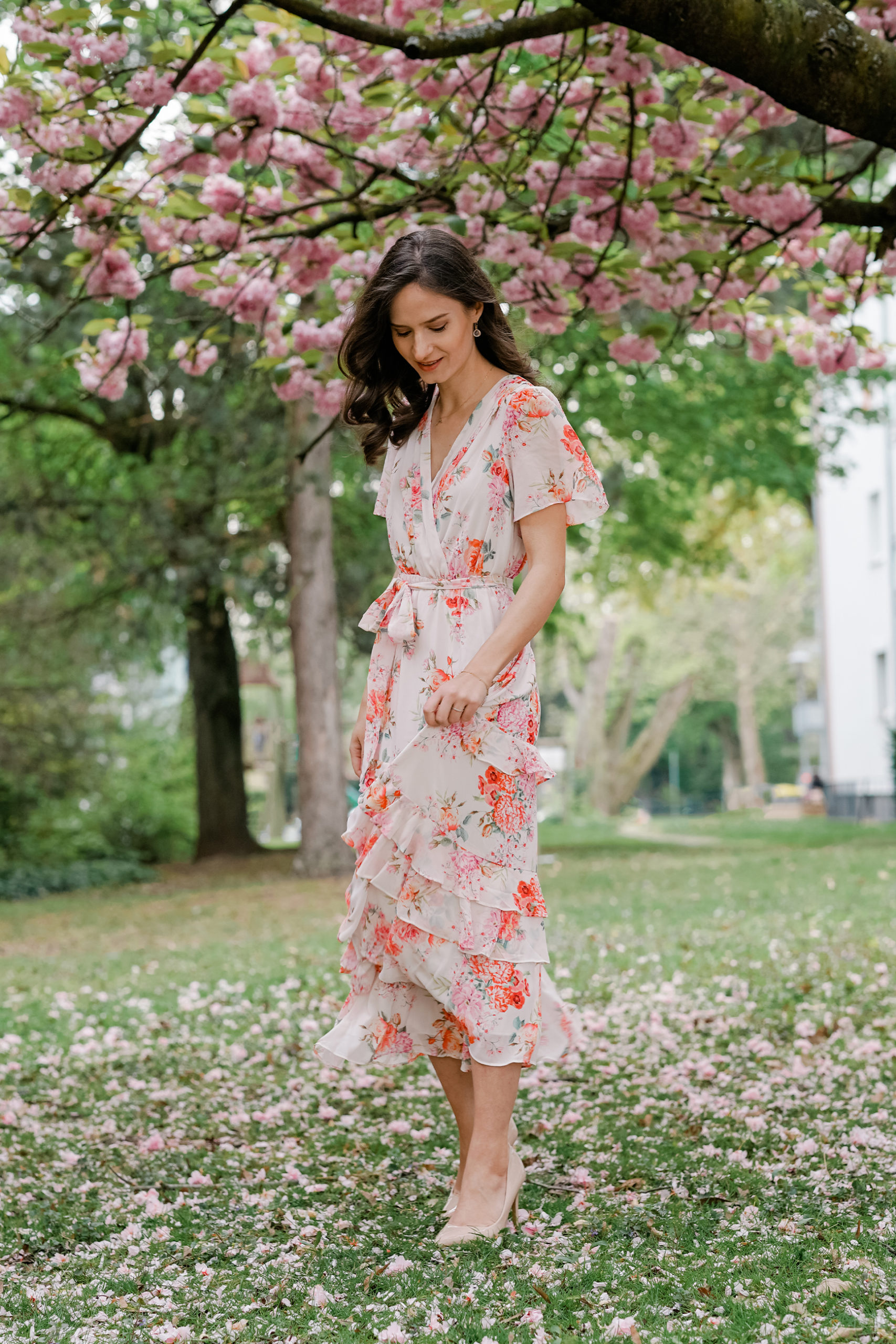 Floral spring outlet dress