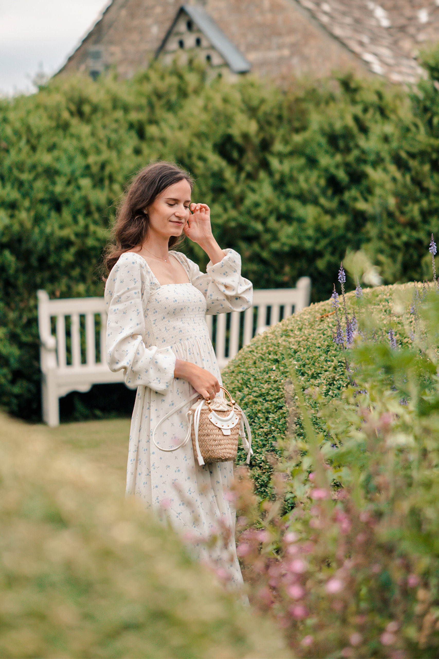 Nap dress in the Cotswolds