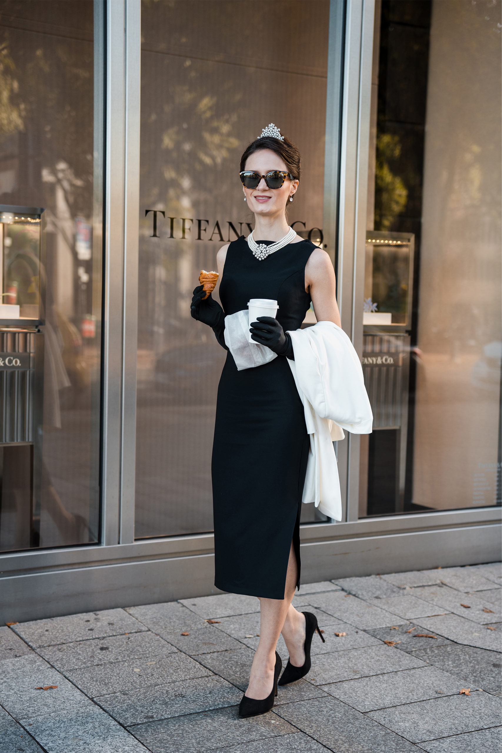 Audrey Hepburn Halloween Costume: Breakfast At Tiffanys - Florals for  Spring